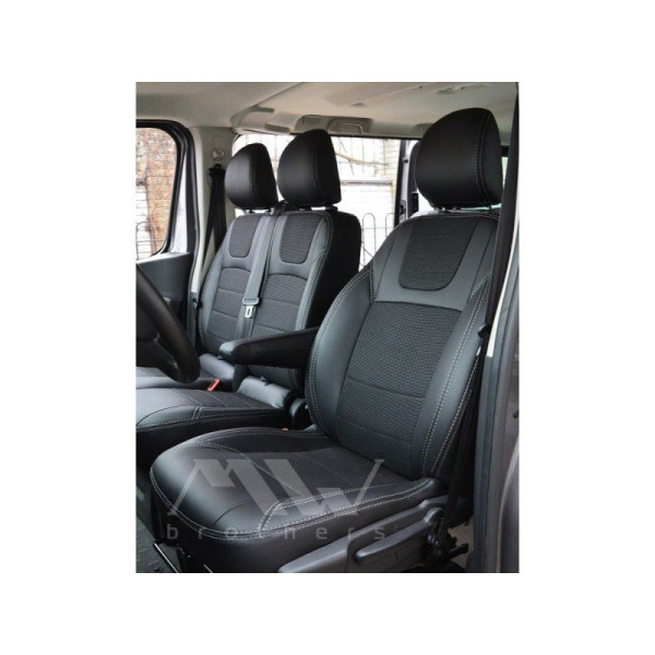 Авточехлы модельные MW Brothers для Renault Trafic III ( 1+2 ) c 2014