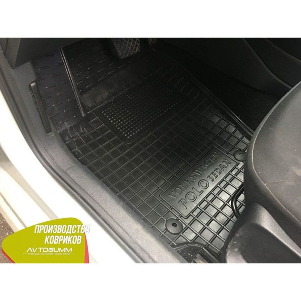 Передние коврики в автомобиль Volkswagen Polo Sedan 2010- Avto-Gumm