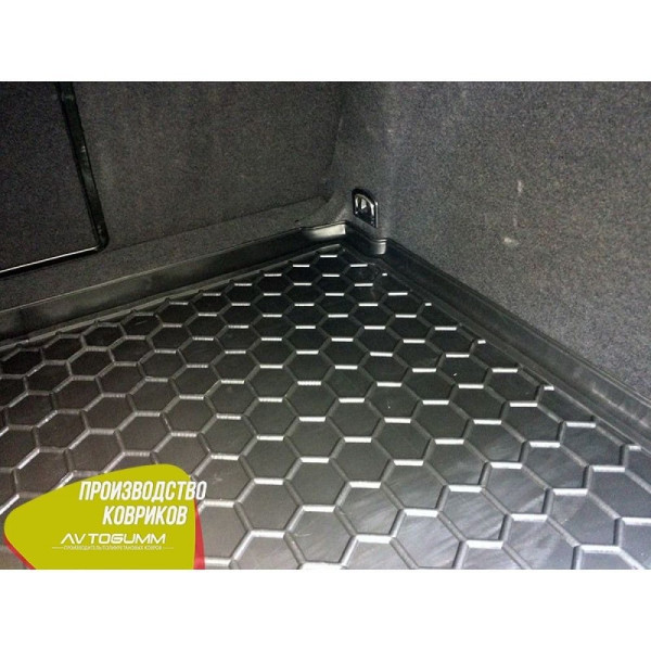 Автомобильный коврик в багажник Volkswagen Passat B6 2005- / B7 2011- Sedan / Резино - пластик