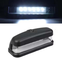 LED Подсветка Номера универсальная 6 диодов IP67 49 х 111 х 40 мм 2 шт (PZD-0022)