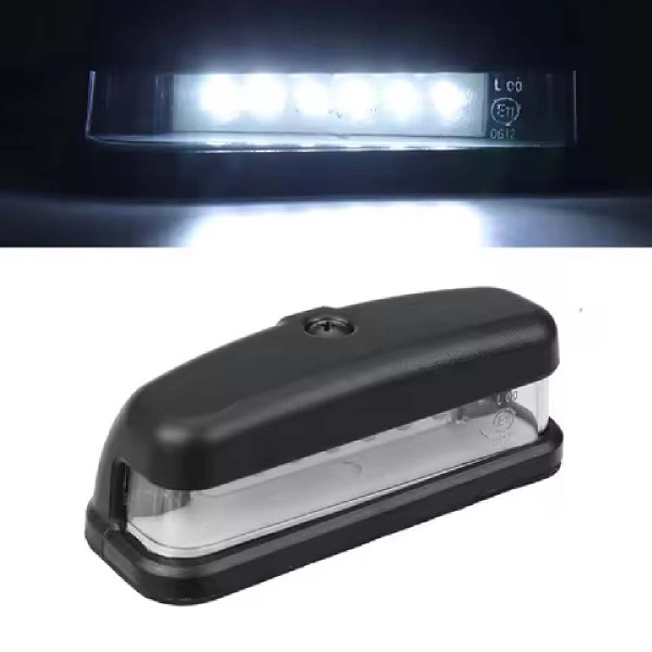 LED Підсвічування Номери універсальні 6 діодів IP67 49 х 111 х 40 мм 2 шт (PZD-0022)
