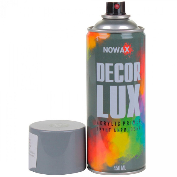 Грунтовка Акриловая Nowax Спрей 450 мл Серая (slate grey/ral7015) NX48035