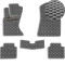 Коврики в салон EVA для Lexus GS 300 2005-2011 с подпятником Серые 5 шт