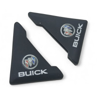 Захист кутів дверей BUICK 2 шт Гумові 45х58х47 мм на скотчі Чорні Посилені (протиударні чохли від сколів)