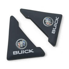 Защита углов двери BUICK 2 шт Резиновые 45х58х47 мм на скотче Черные Усиленные (противоударные чехлы от сколов)