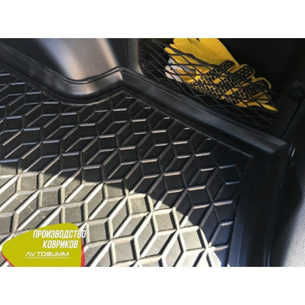 Автомобильный Коврик в багажник для Toyota Rav 4 2019- / Резиновый (Avto-Gumm)