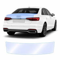 Антигравийная защитная бронепленка по лекалам для Audi A4 B9 facelift 2020-2025 - зона крышки багажника