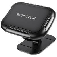 Автотримач для телефону магнітний BOROFONE BH36 Voyage на скотчі Чорний