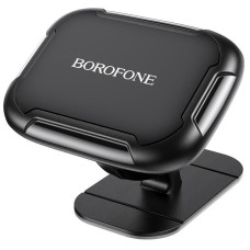 Автотримач для телефону магнітний BOROFONE BH36 Voyage на скотчі Чорний