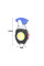 Многофункциональный LED фонарик туристический мультитул на карабине (BL-W5147)