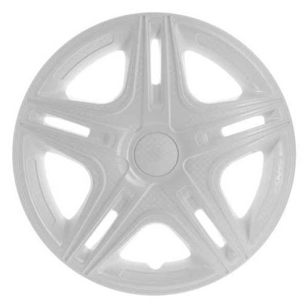 Ковпак колеса Star Дакар R15 білий карбон 4 шт