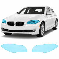 Антигравійна захисна бронеплівка за лекалами для BMW 5 Series F10 2010-2013 - оптика (фари та ПТФ)