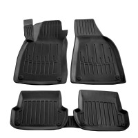 Автомобильные 3D коврики в салон для Audi A4 (B6) (B7) 2000-2008 Высокий борт