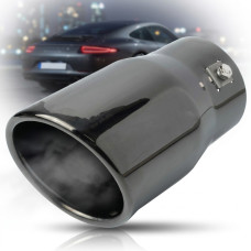Насадка на глушник Vitol 152x89x76 мм Темний Хром (НГ-0118 BK)