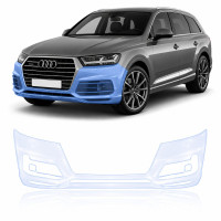 Антигравійна захисна бронеплівка за лекалами для Audi Q7 4M 2015-2019 - передній бампер
