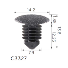 Клипса Mercedes A0009912895 багажника Opel 2344879 90152926 (C3327)