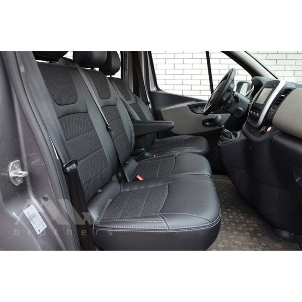 Авточохли модельні MW Brothers для Opel Vivaro ( 8 - 9 місць ) c 2014