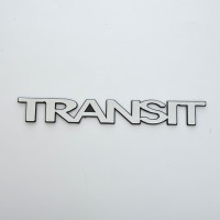 Эмблема надпись Transit скотч 285 x 38 мм 2000-2007