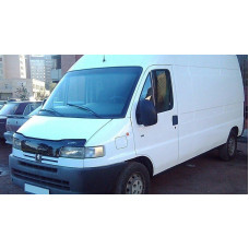 Дефлектор капота мухобойка Peugeot Boxer 1994-2003/до ресталинга