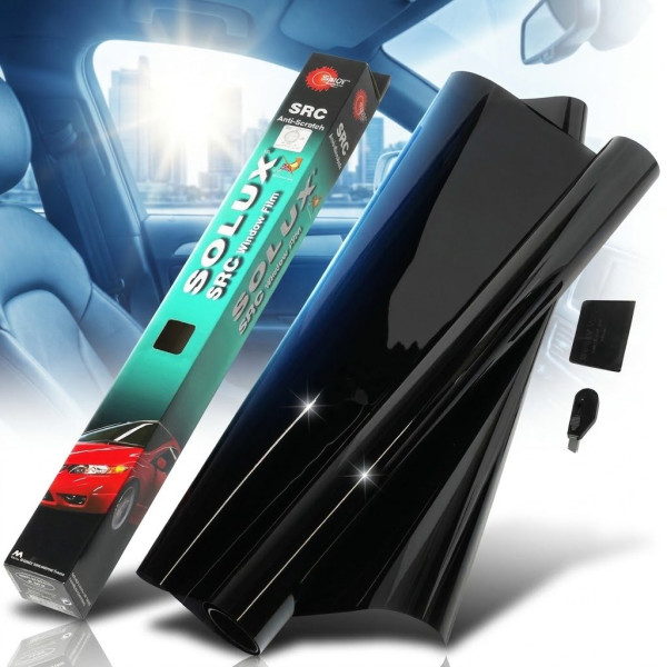 Тонувальна плівка Solux SRC Антицарапін Super Dark Black 3% 1x3м (PCG-1A)