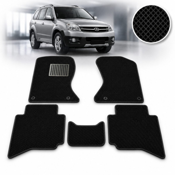 Коврики в салон EVA для Great Wall Haval джип H-3 МКП 2011- с подпятником 5 шт