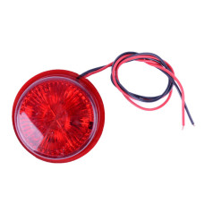Вставка LED у габарит ріжки 12/24V 5 діодів D4.5 см Червона 1 шт (К 506)