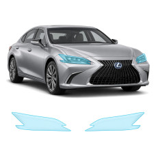 Антигравийная защитная бронепленка по лекалам для Lexus ES XV70 2018- оптика (фары и ПТФ)