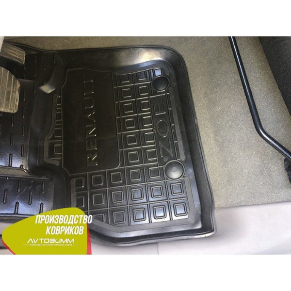Автомобільні килимки в салон Renault Zoe 2013- (Avto-Gumm)