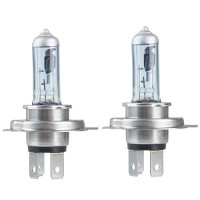 Автолампа галогенна Pulso H4 P43T 12V 60/55W Super White plastic box 2 шт