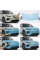 Антигравийная защитная бронепленка по лекалам для BYD Yuan Up (Atto 2) I 2024- зоны дверей и стойки окон