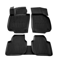 Автомобильные 3D коврики в салон для Skoda Superb ІІ (3T) 2008-2015 Высокий борт