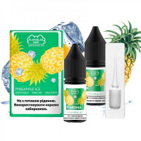 Жидкость Самозамес Flavorlab Disposable Puff 10мл 50мг Pineapple Ice Ананас лед