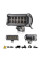 Фара LED Балка Лидер 165x75x55 mm / 36W / 3W*12 / 10-30V / Дальний (D-36W Black)
