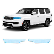Антигравійна захисна бронеплівка за лекалами для Jeep Grand Wagoneer WS 2021- оптика (фари та ПТФ)