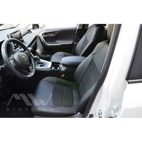 Авточохли модельні MW Brothers для Toyota RAV-4 c 2018