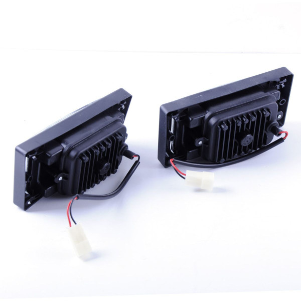 Протитуманні фари LED фари ВАЗ 2110-15 / 40W / Лінзовані чорний відбивач / 174X84X46мм / IP67 / 2 шт
