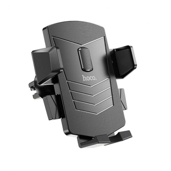 Автодержатель для телефона зажим под тяжестью HOCO CA86 Black