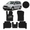 Килимки в салон EVA для Volkswagen Touran I / II 2003-2015 (Металевий підп'ятник) Чорні 5 шт