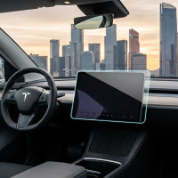 Скло захисне для Дисплея Tesla Model Y 2019- антиблікове покриття 1 шт