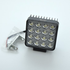 Додаткова LED фара 48W (3W*16) 10-30V 108x108x58 mm Близький 1 шт (BOL1803 Flood)