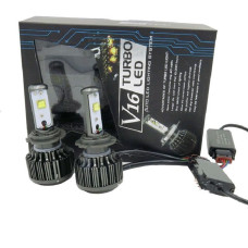LED лампи автомобільні Tubo Led H3 вентилятор 3600Lm V 16/CREE/30W/6000K/IP67/8-48V 2шт