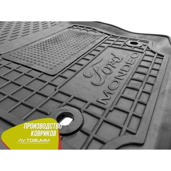 Водійський коврик в салон Ford Mondeo 2007-2014 (Avto-Gumm)