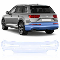 Антигравийная защитная бронепленка по лекалам для Audi Q7 4M 2015-2019 - задний бампер