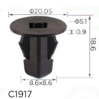 Клипса под саморез Toyota 9018906236 (C1917)