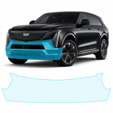 Антигравийная защитная бронепленка по лекалам для Cadillac Escalade IQ EV 2024- передний бампер