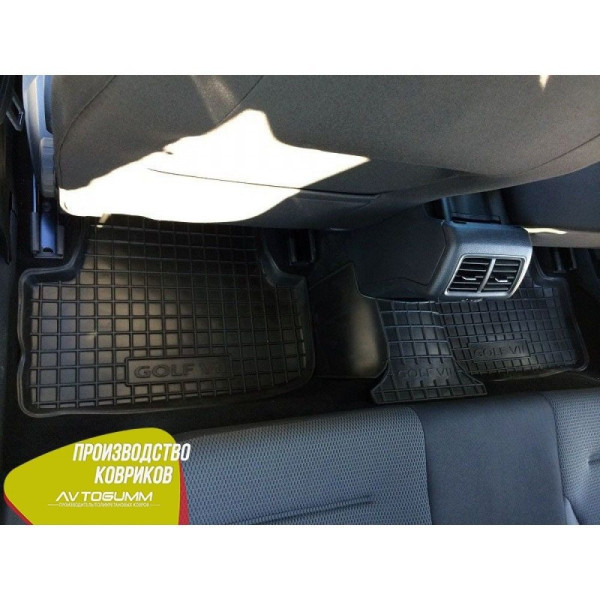 Автомобільні килимки в салон Volkswagen Golf 7 2013- (Avto-Gumm)