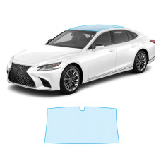 Антигравійна захисна бронеплівка за лекалами для Lexus LS XF50 2018-2020 - зона даху