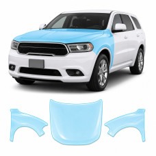 Антигравійна захисна бронеплівка за лекалами для Dodge Durango WD/WK2 2011-2020 - капот і передні крила