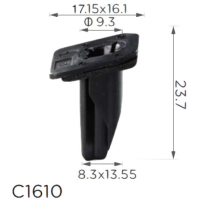 Клипса держатель бампера Toyota, Lexus (5219722020, 52197-22020, 14830) (C1610)