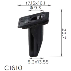 Кліпса утримувач бампера Toyota, Lexus (5219722020, 52197-22020, 14830) (C1610)